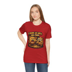Funny Peanut Butter Cookie Yelling at Chocolate Chip Cookie T‑Shirt