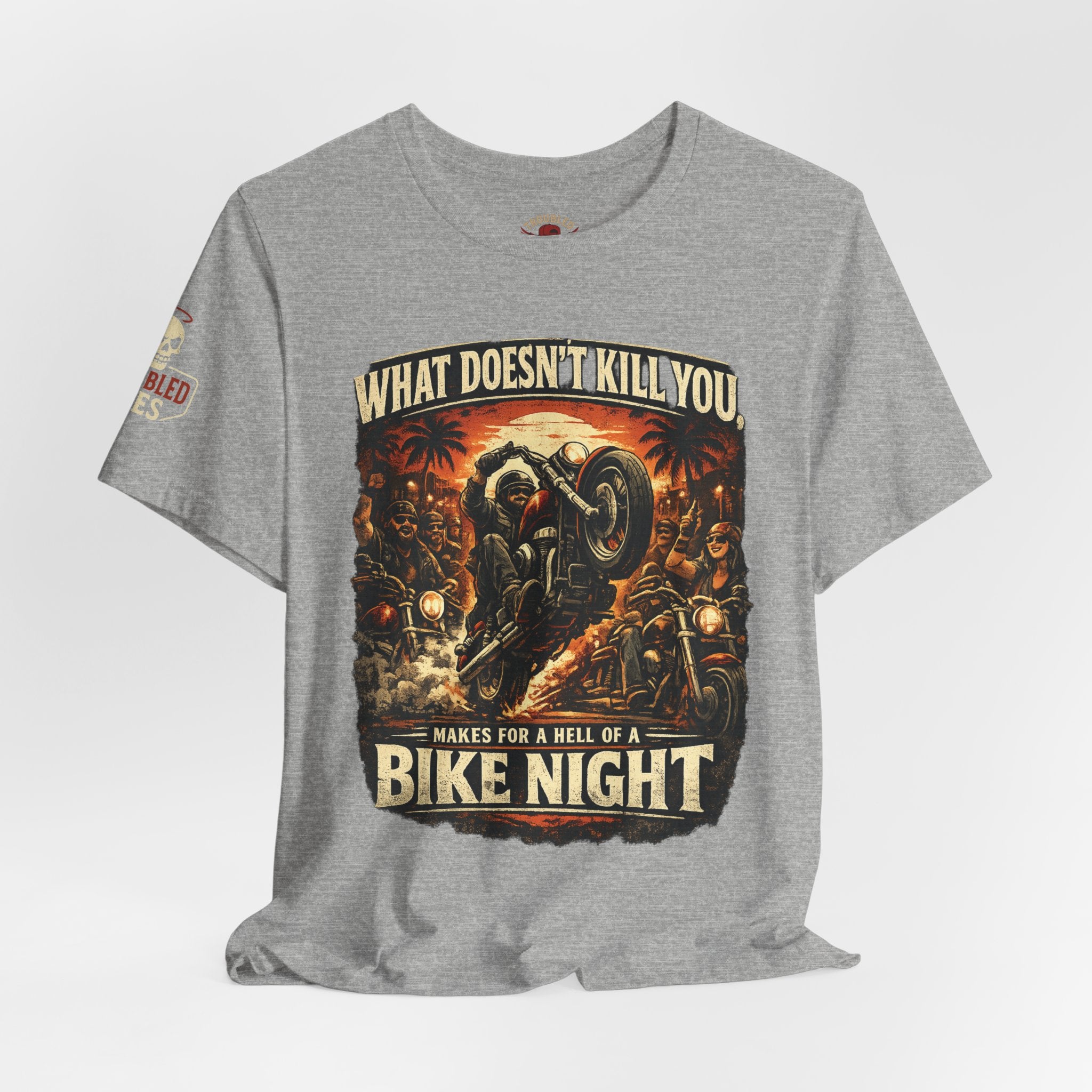 Funny Motorcycle Night Tee — Motorcycle Bike Night T-Shirt