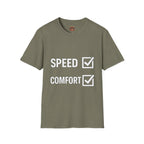 Speed & Comfort T-Shirt – Checked Boxes Racing Lifestyle Tee