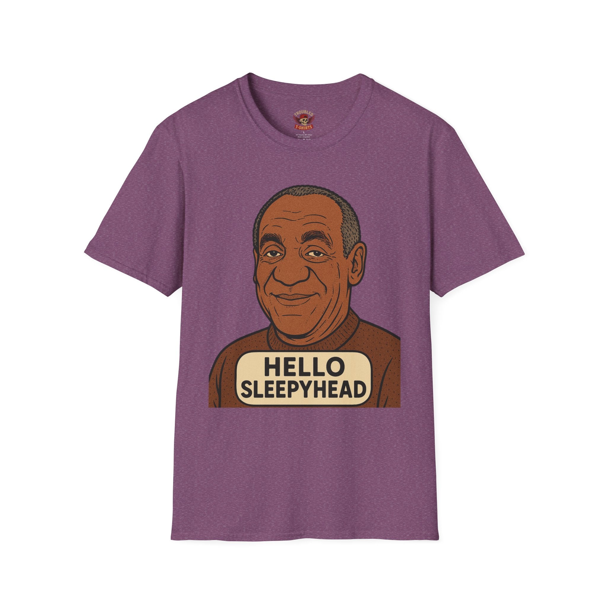Hello Sleepyhead T-Shirt — Funny Retro Portrait Graphic Tee