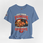 Kissing You Goodbye Graphic T-Shirt — “Get your tongue out of my mouth, I'm kissing you goodbye”