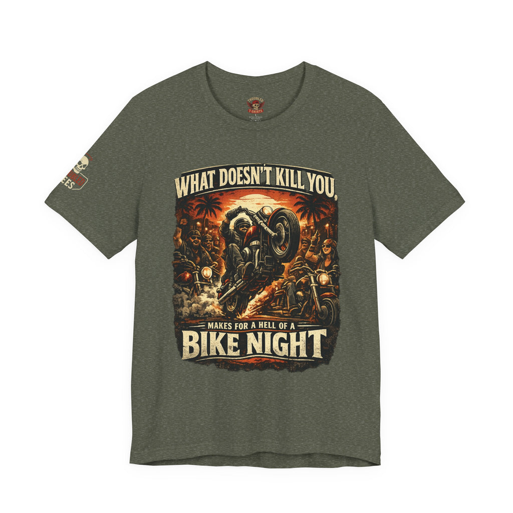 Funny Motorcycle Night Tee — Motorcycle Bike Night T-Shirt