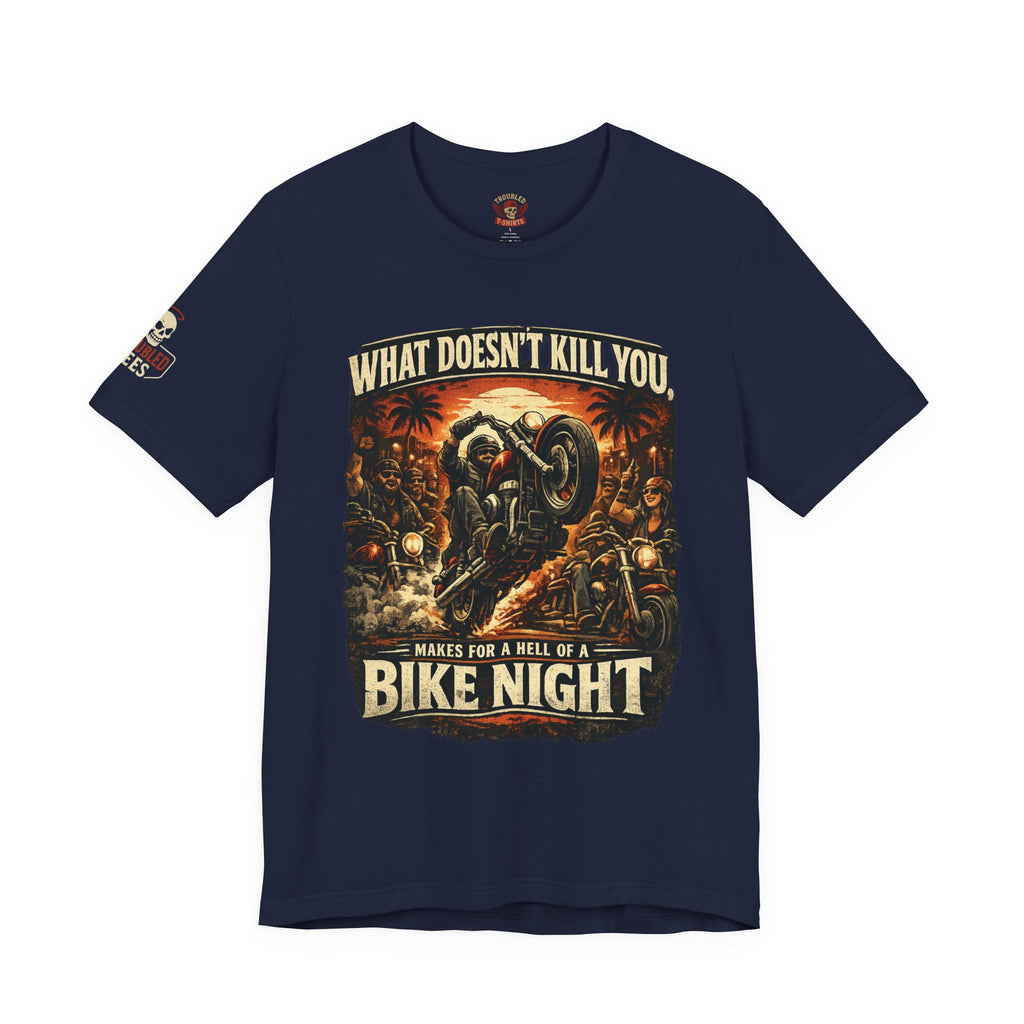 Funny Motorcycle Night Tee — Motorcycle Bike Night T-Shirt