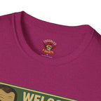 Welcome to Mexico Porsche T-Shirt — 'Welcome to Mexico' Sign Graphic Tee