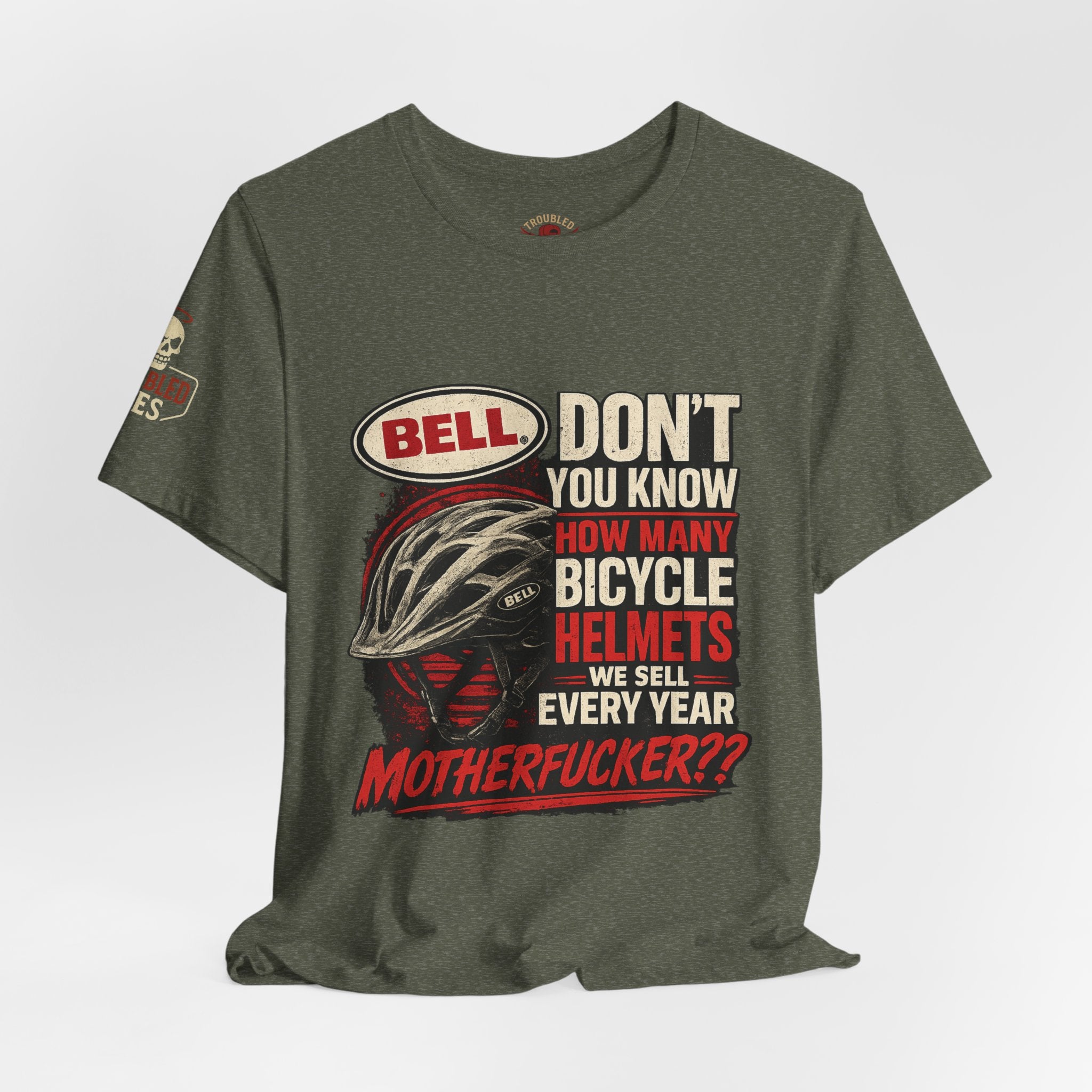Bell Bicycle Helmets Bragging T-Shirt