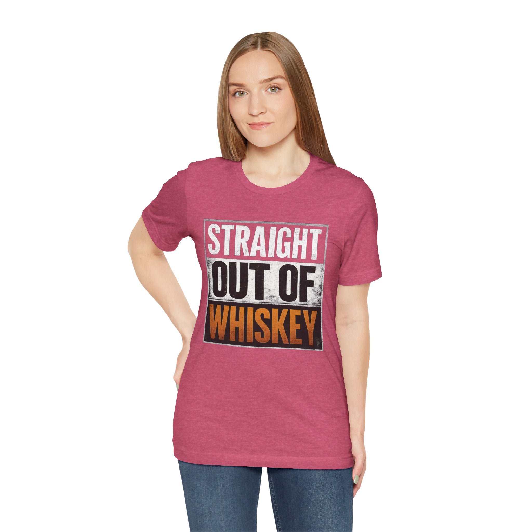 Straight Out of Whiskey T-Shirt — Parody Straight Out of Compton Tee
