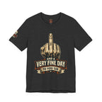 Polite Middle Finger T‑Shirt — Funny Sarcastic Graphic Tee