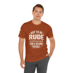 "Shut Your Mouth, Please" T-Shirt — Funny Sarcastic Graphic Tee
