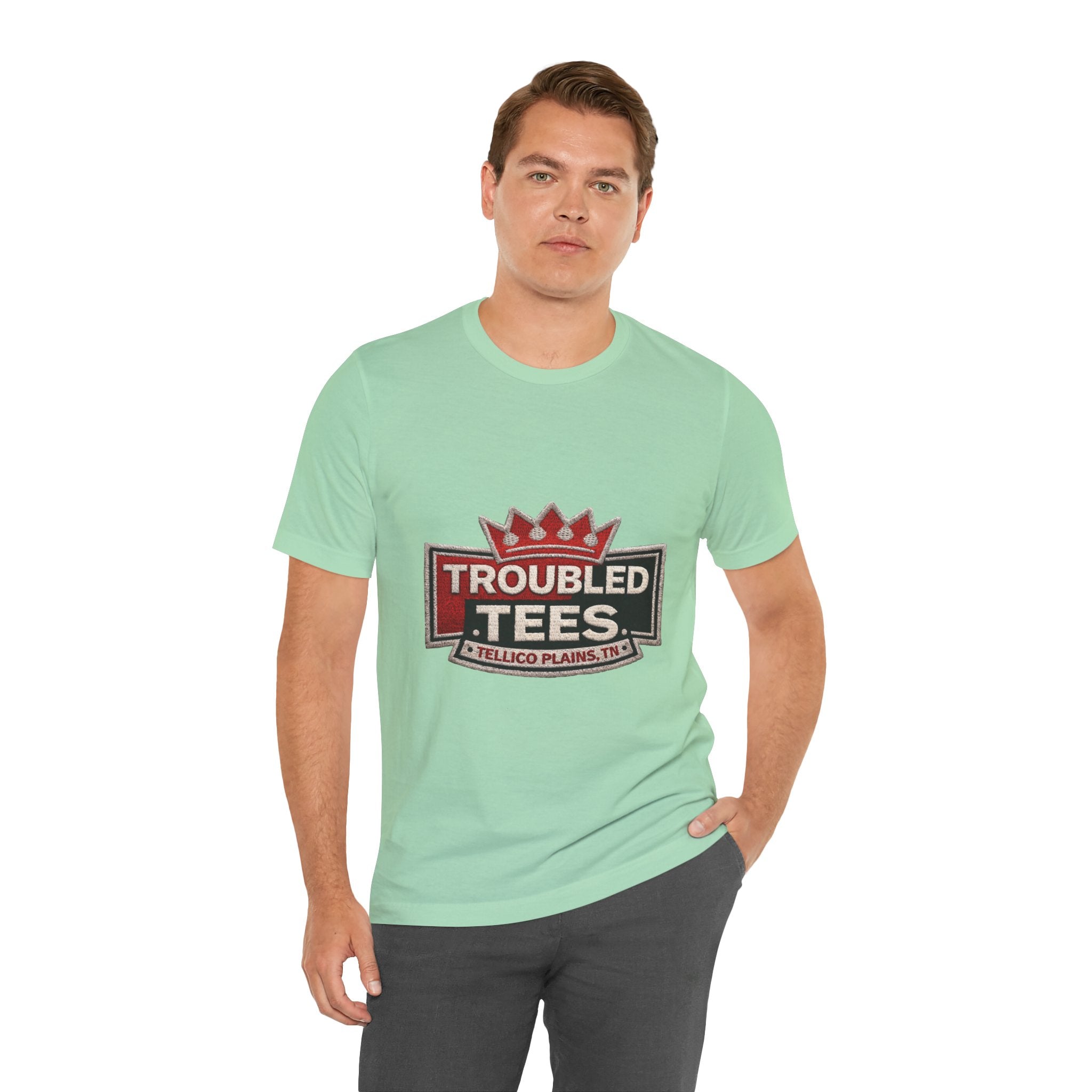Troubled Tees Logo T-Shirt — Troubled Tees Company Graphic Tee
