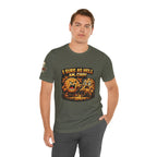 Funny Peanut Butter Cookie Yelling at Chocolate Chip Cookie T‑Shirt
