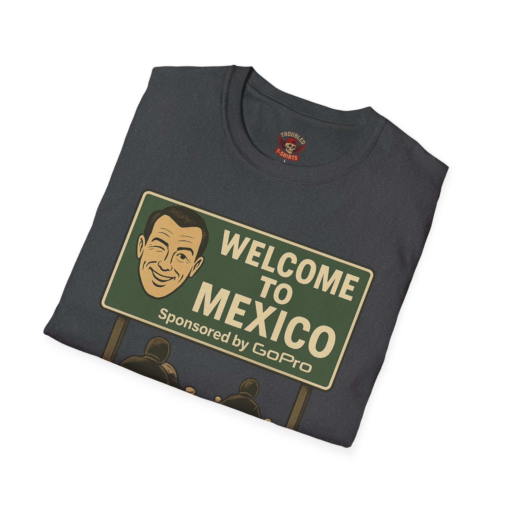 Welcome to Mexico Motorcycle T-Shirt — Vintage Ride Graphic Tee