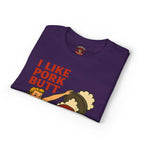 Retro BBQ T‑Shirt — "I Like Pork Butt & Girl Butt" Vintage BBQ Humor Tee