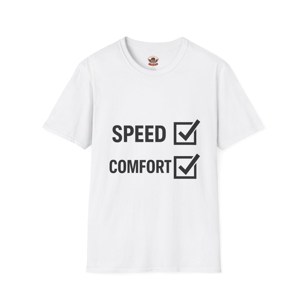 Speed & Comfort T-Shirt – Checked Boxes Racing Lifestyle Tee