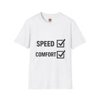 Speed & Comfort T-Shirt – Checked Boxes Racing Lifestyle Tee