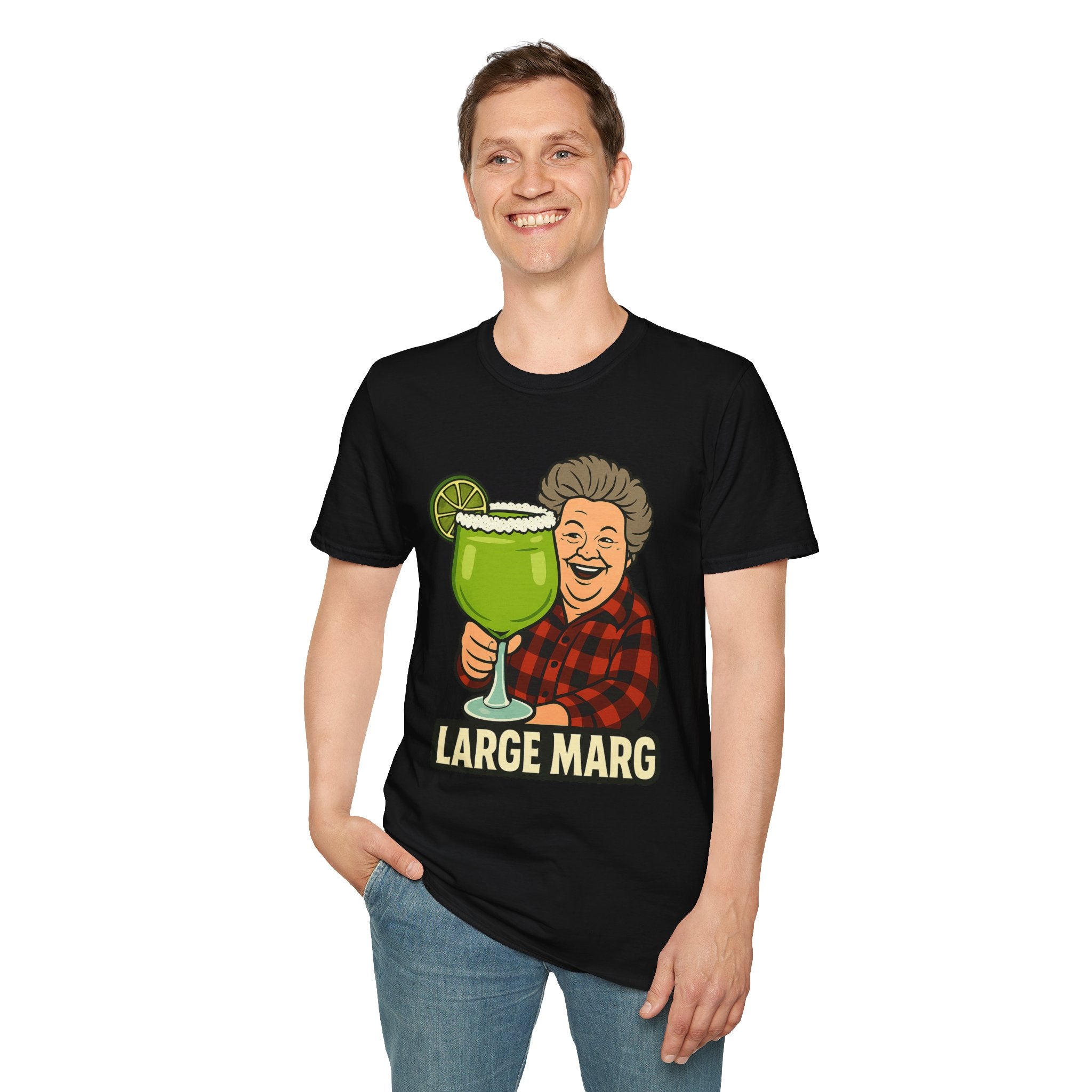 Large Marg Margarita T-Shirt – Funny Retro Drinking Tee for Cocktail Lovers