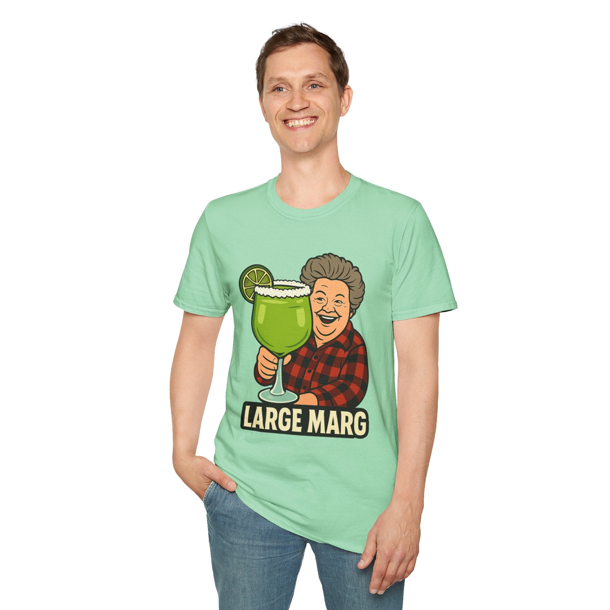 Large Marg Margarita T-Shirt – Funny Retro Drinking Tee for Cocktail Lovers