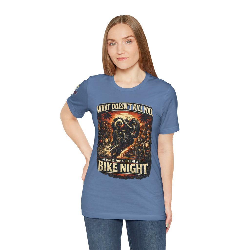 Funny Motorcycle Night Tee — Motorcycle Bike Night T-Shirt