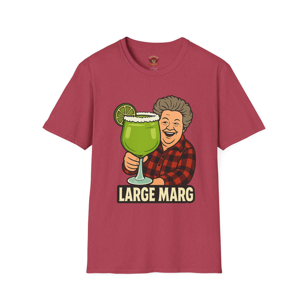 Large Marg Margarita T-Shirt – Funny Retro Drinking Tee for Cocktail Lovers