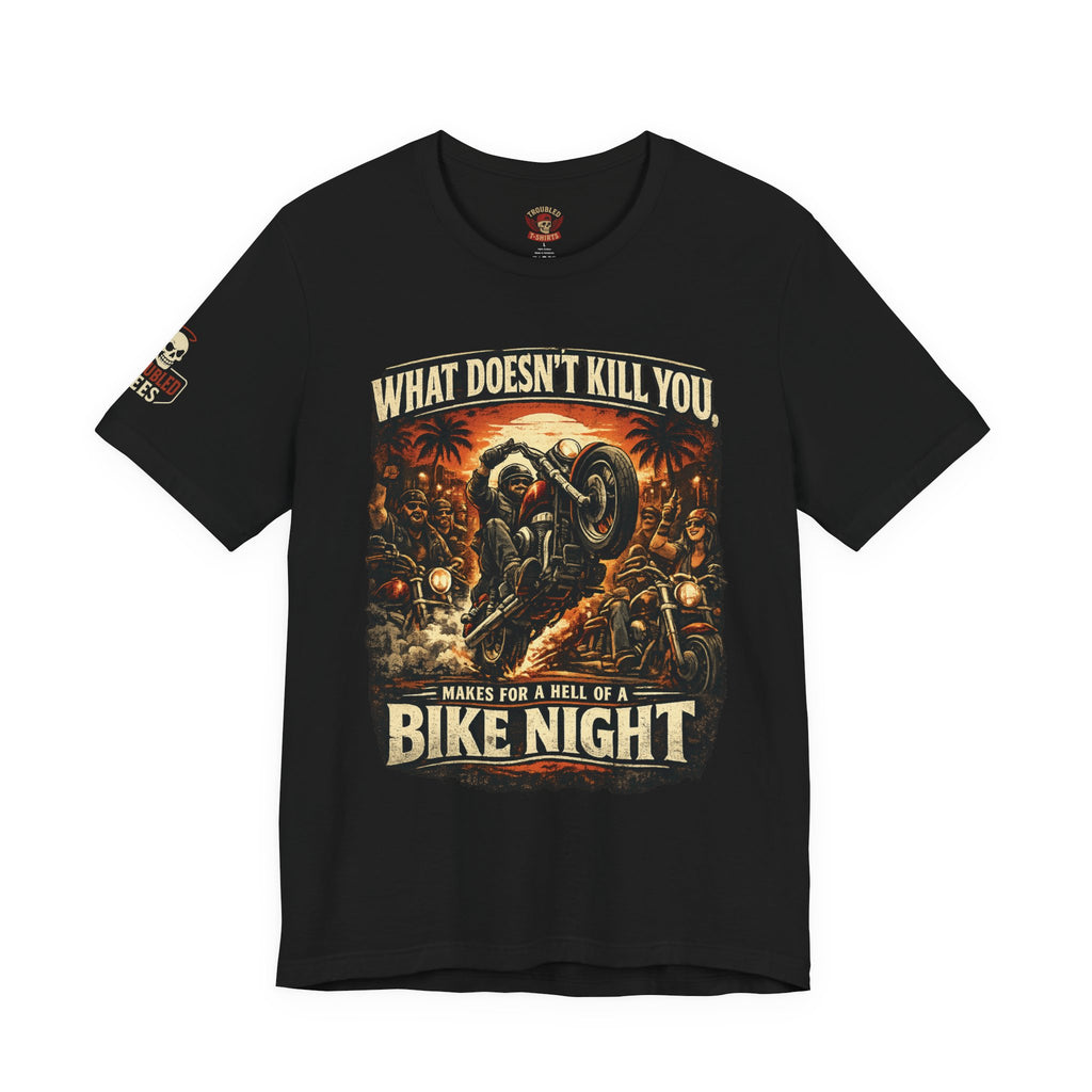 Funny Motorcycle Night Tee — Motorcycle Bike Night T-Shirt
