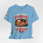 Kissing You Goodbye Graphic T-Shirt — “Get your tongue out of my mouth, I'm kissing you goodbye”