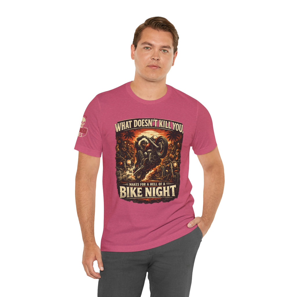 Funny Motorcycle Night Tee — Motorcycle Bike Night T-Shirt