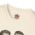 Vintage Couple T‑Shirt — "Can You Just Hug Me Normal?" Retro Humor Tee