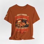 Kissing You Goodbye Graphic T-Shirt — “Get your tongue out of my mouth, I'm kissing you goodbye”