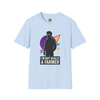 I'm Not Really a Farmer T-Shirt — Retro Silhouette Graphic Tee