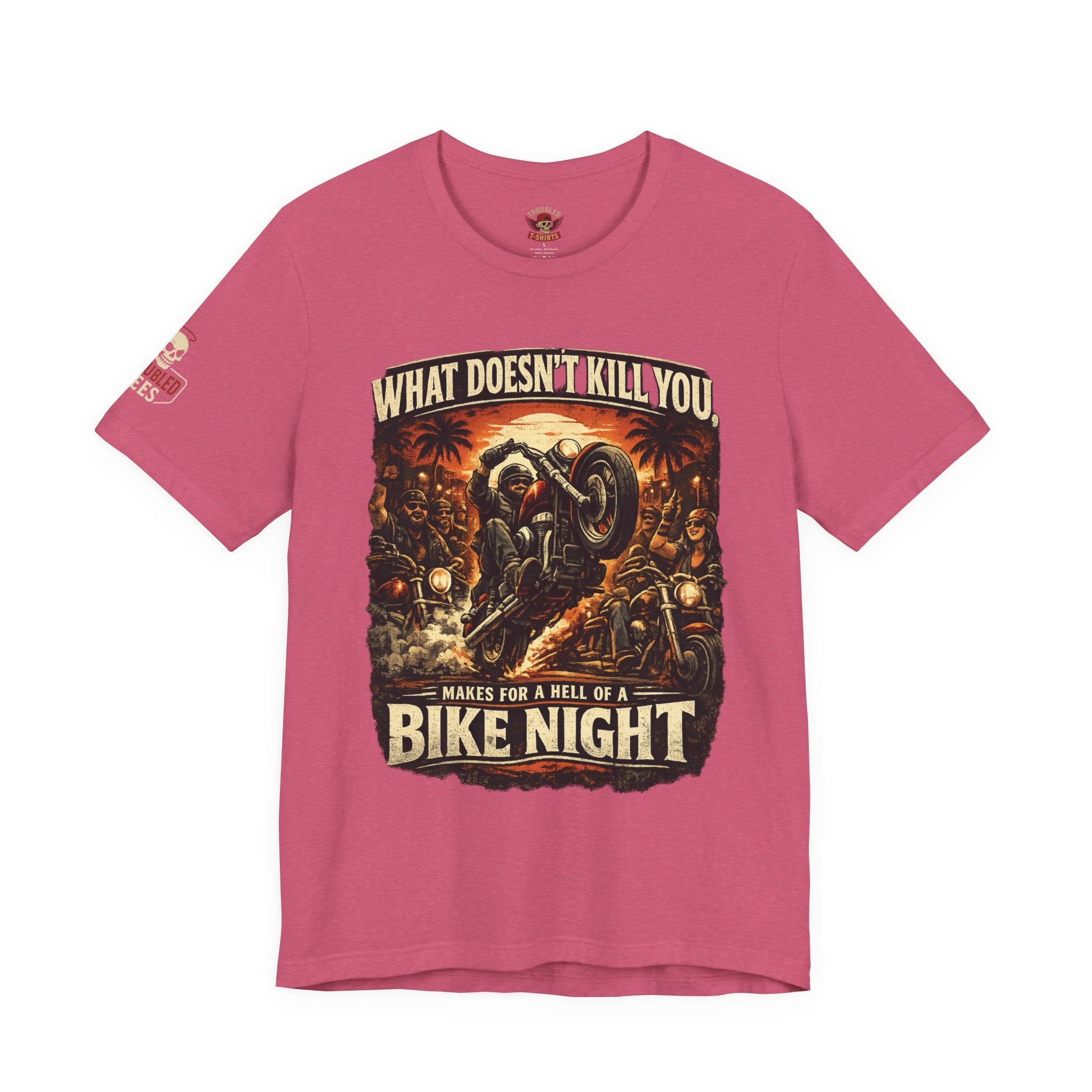Funny Motorcycle Night Tee — Motorcycle Bike Night T-Shirt