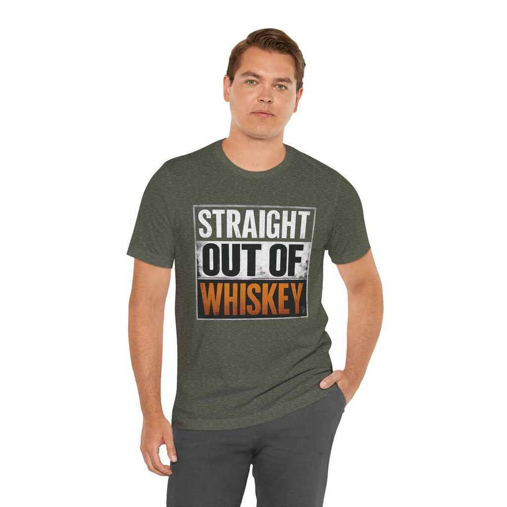 Straight Out of Whiskey T-Shirt — Parody Straight Out of Compton Tee
