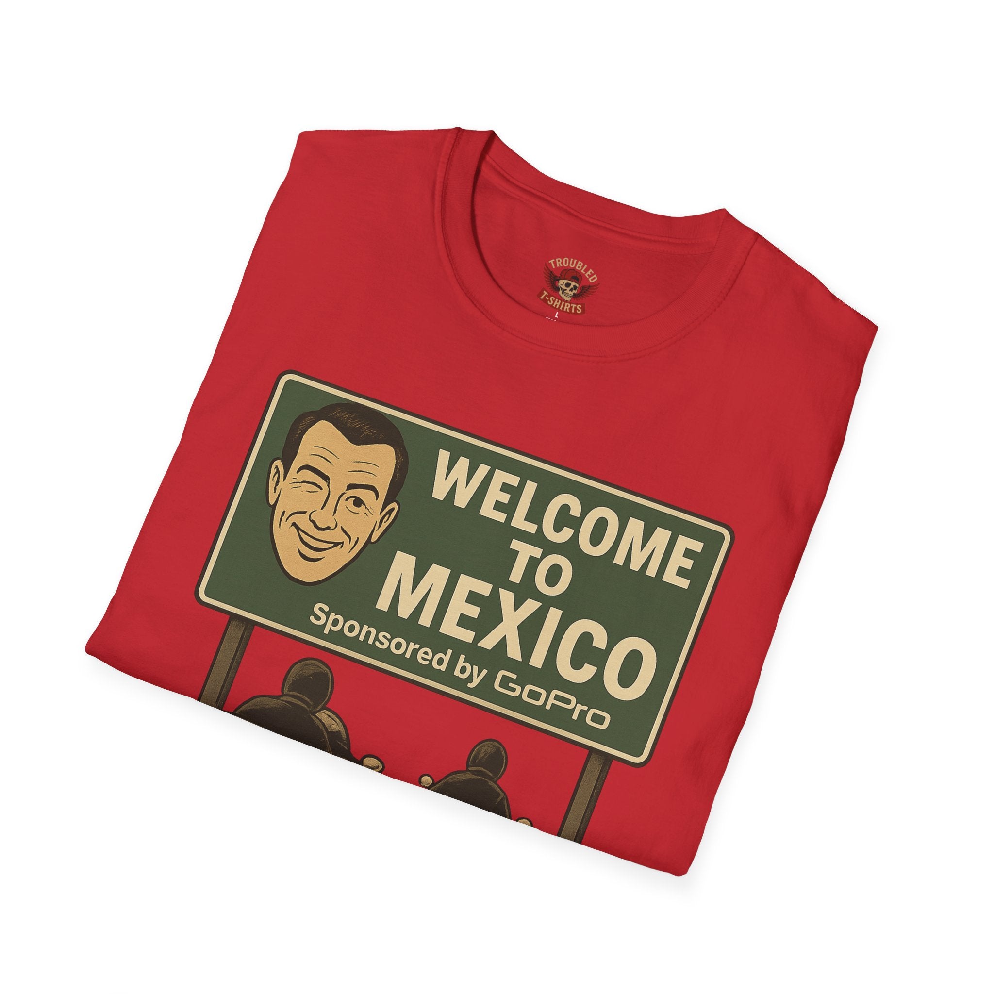 Welcome to Mexico Motorcycle T-Shirt — Vintage Ride Graphic Tee