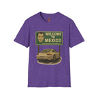Welcome to Mexico Porsche T-Shirt — 'Welcome to Mexico' Sign Graphic Tee
