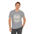 "Shut Your Mouth, Please" T-Shirt — Funny Sarcastic Graphic Tee