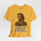 Customer Service Hold Joke T-Shirt — “How long do you wait on hold with customer service? I think they hate us.”