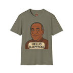 Hello Sleepyhead T-Shirt — Funny Retro Portrait Graphic Tee