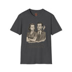 Vintage Couple T‑Shirt — "Can You Just Hug Me Normal?" Retro Humor Tee