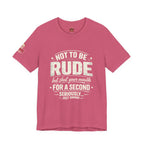 "Shut Your Mouth, Please" T-Shirt — Funny Sarcastic Graphic Tee