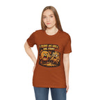 Funny Peanut Butter Cookie Yelling at Chocolate Chip Cookie T‑Shirt