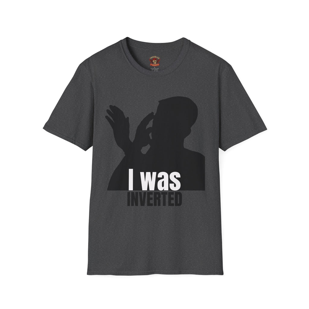I Was Inverted T-Shirt — Retro Silhouette Graphic Tee