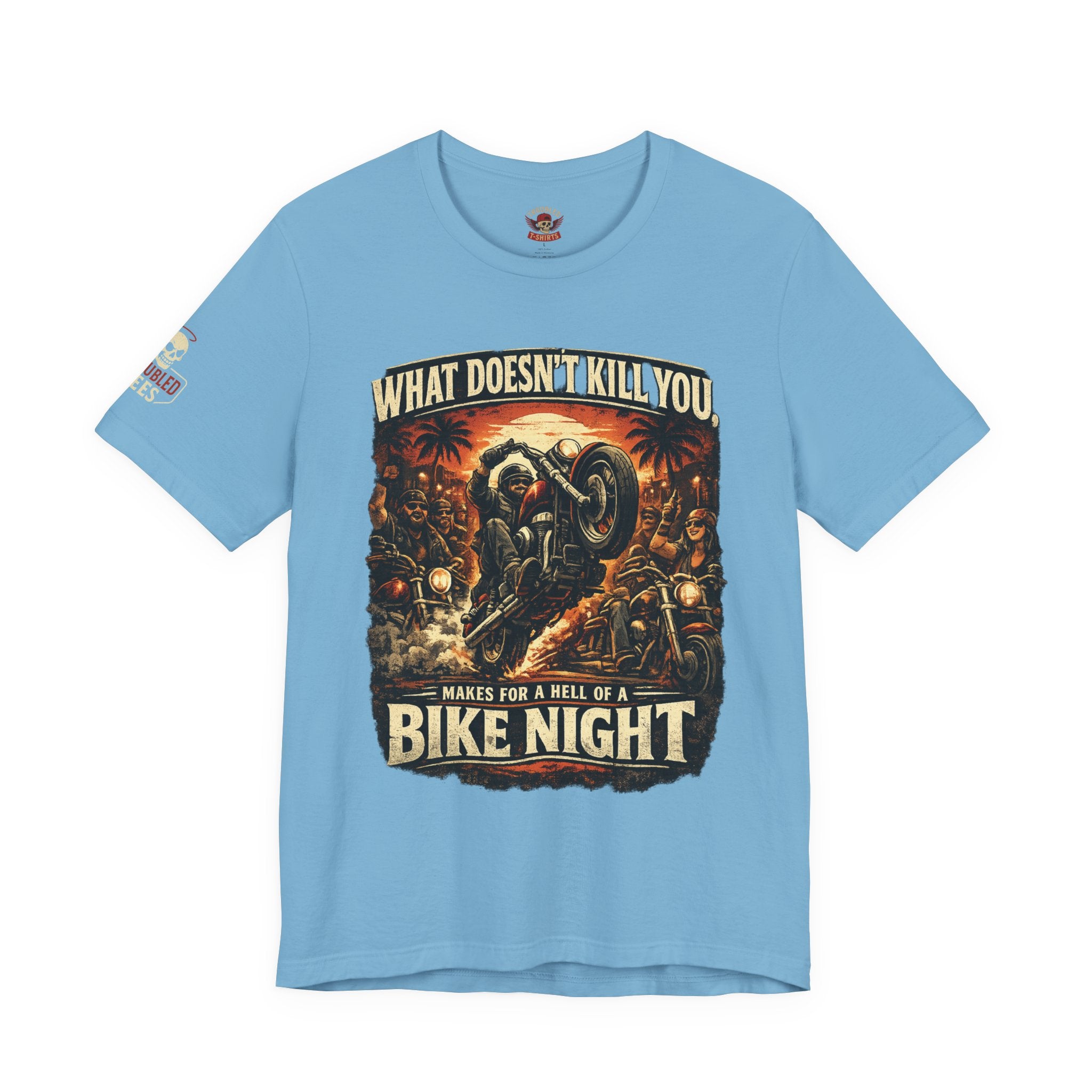 Funny Motorcycle Night Tee — Motorcycle Bike Night T-Shirt