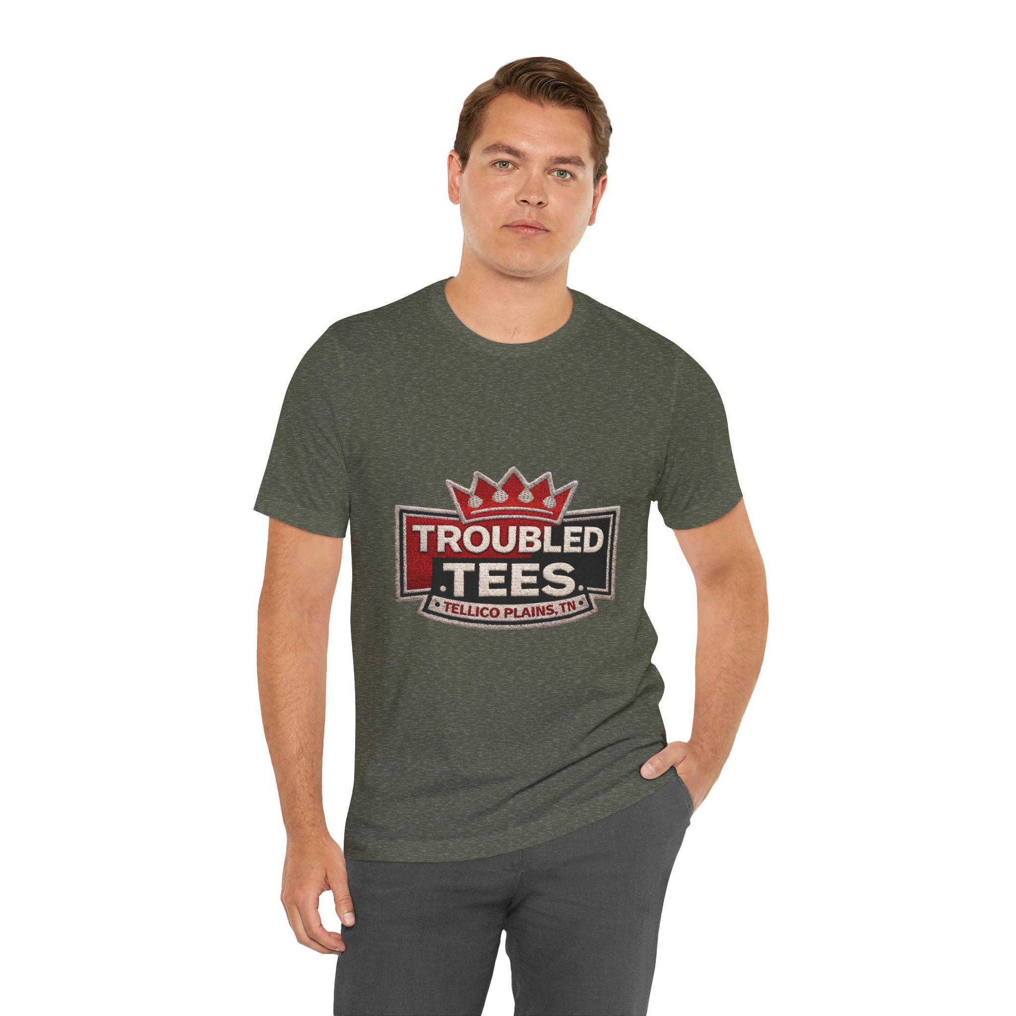 Troubled Tees Logo T-Shirt — Troubled Tees Company Graphic Tee