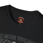 Support the Arts T-Shirt — "No More Violins!" Vintage Concert Poster Tee
