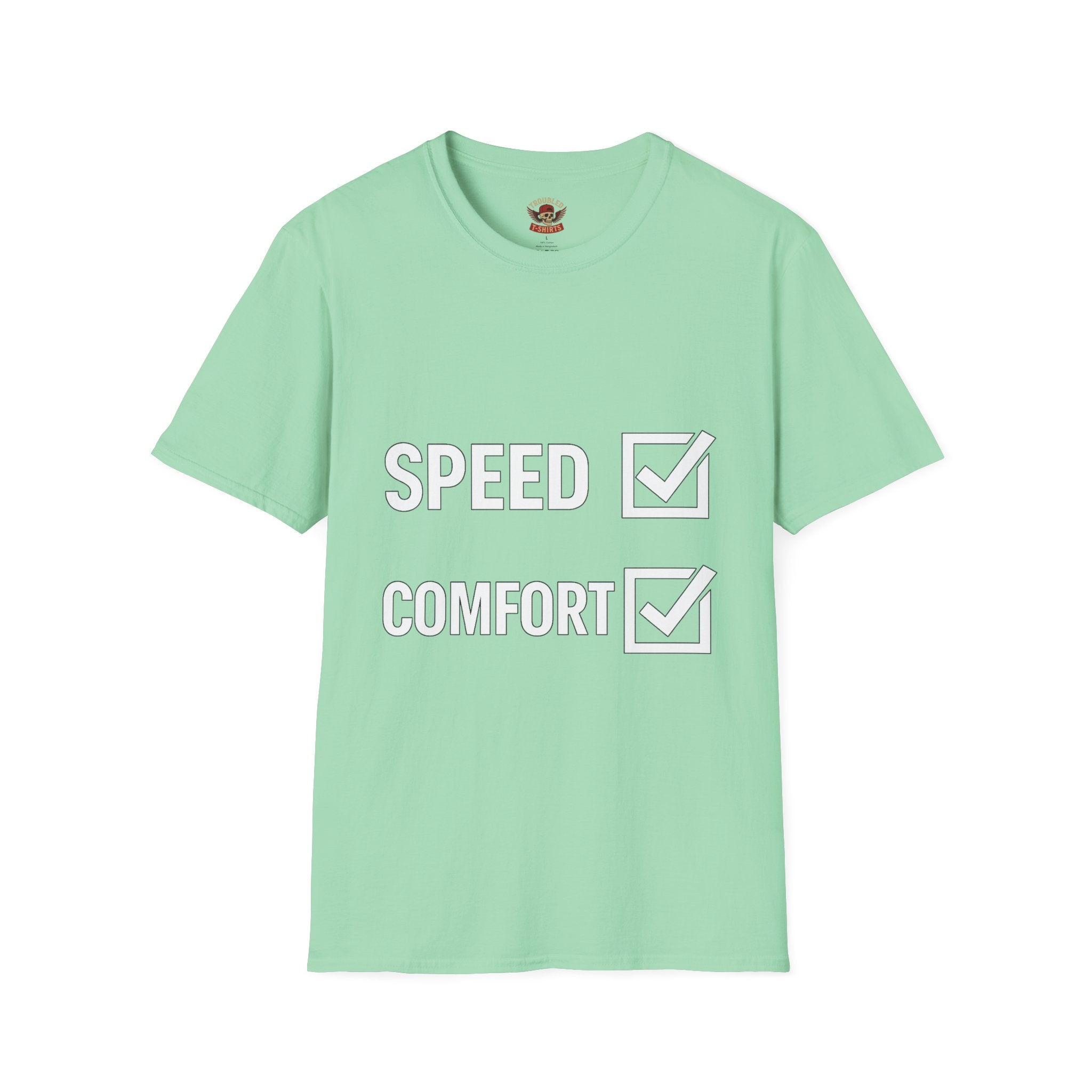 Speed & Comfort T-Shirt – Checked Boxes Racing Lifestyle Tee