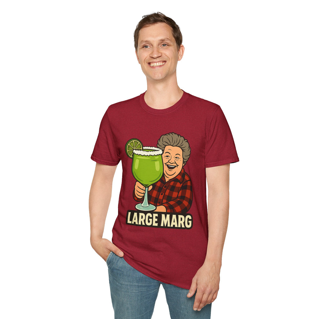 Large Marg Margarita T-Shirt – Funny Retro Drinking Tee for Cocktail Lovers
