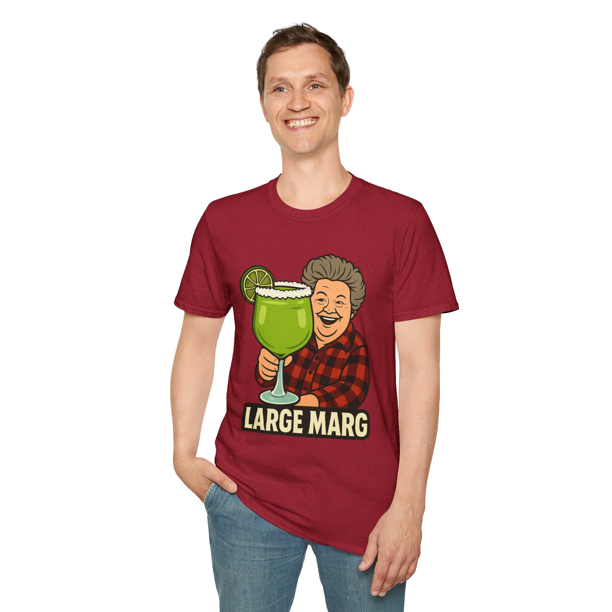 Large Marg Margarita T-Shirt – Funny Retro Drinking Tee for Cocktail Lovers