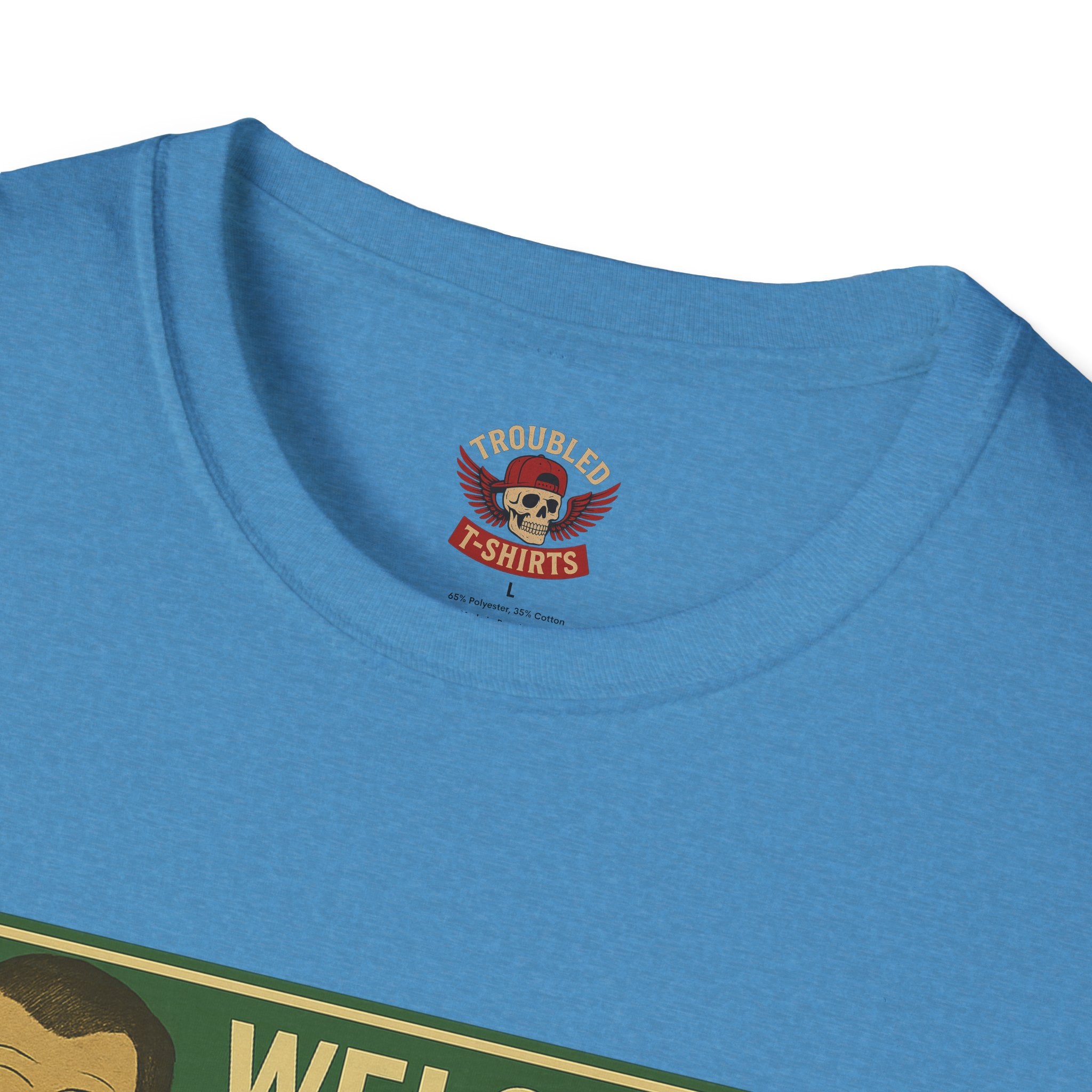 Welcome to Mexico BMW T-Shirt — Retro Road Trip Car Design