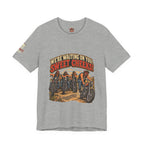 "We're Waiting on You, Sweet Cheeks" T-Shirt — Funny Biker Crew Tee