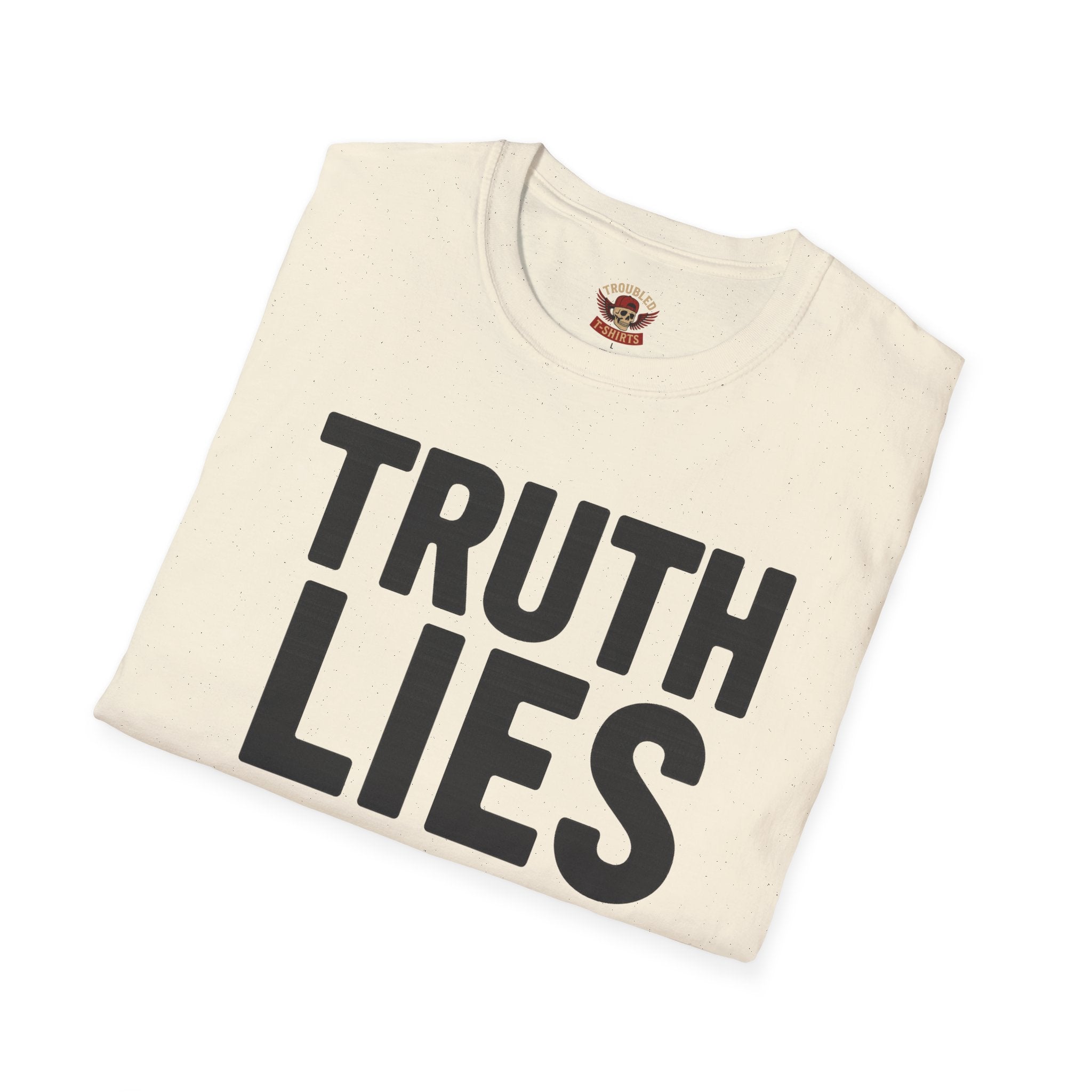 Truth, Lies & GoPro Footage T-Shirt — Funny Statement Tee for Videographers
