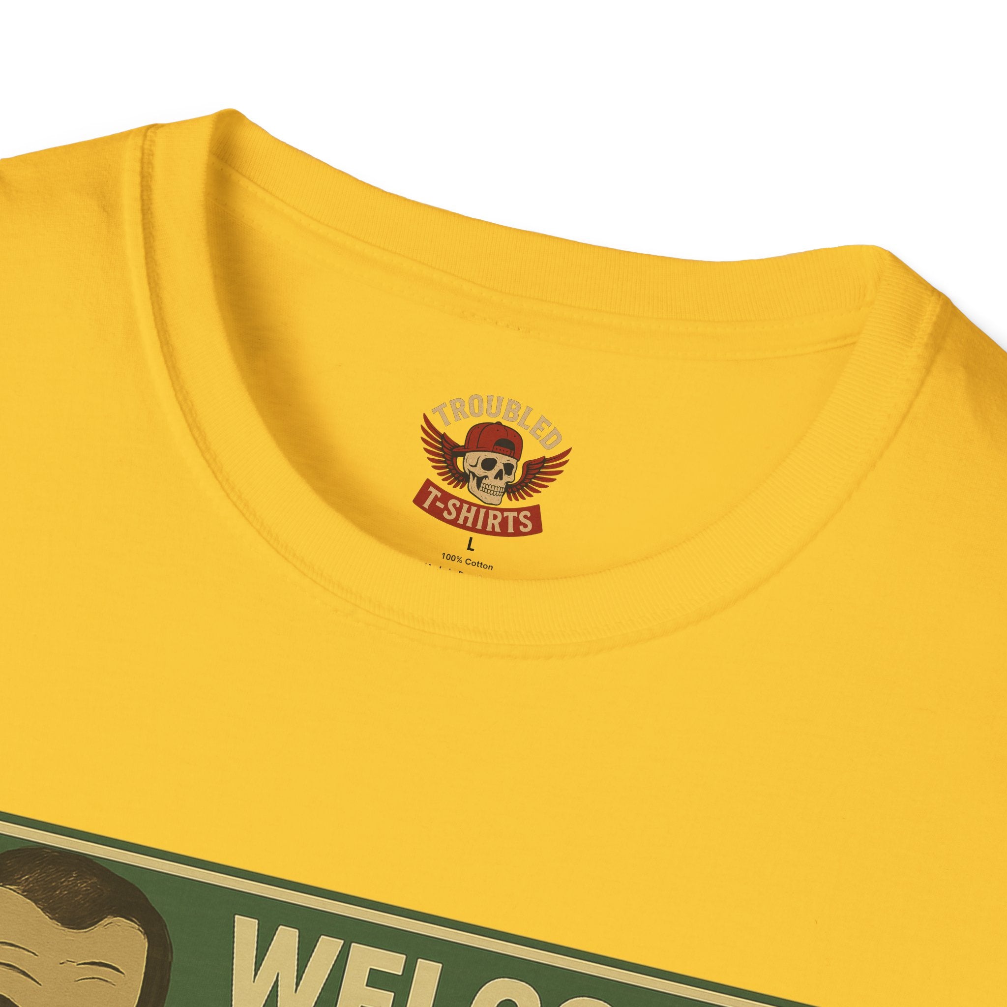 Welcome to Mexico Porsche T-Shirt — 'Welcome to Mexico' Sign Graphic Tee