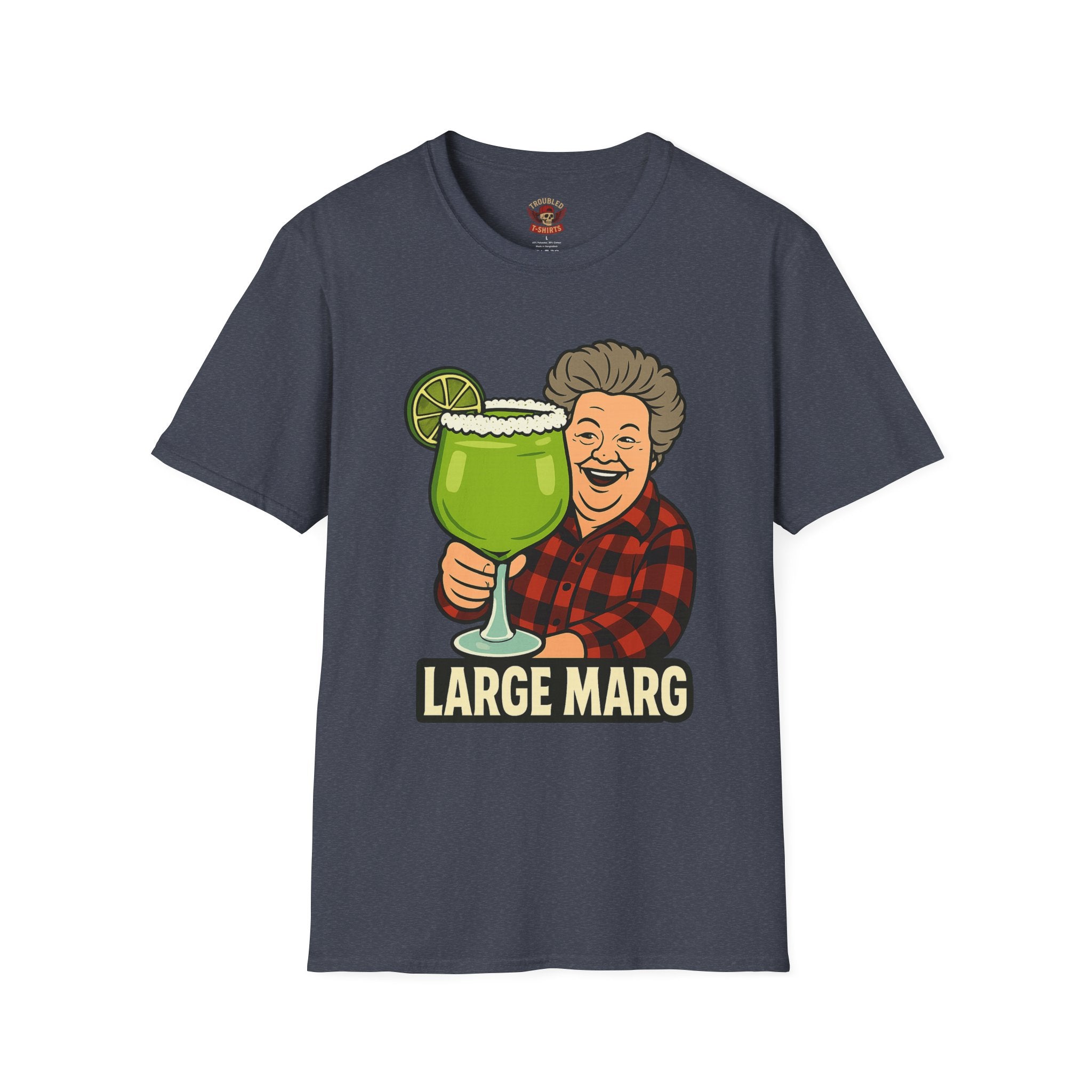 Large Marg Margarita T-Shirt – Funny Retro Drinking Tee for Cocktail Lovers